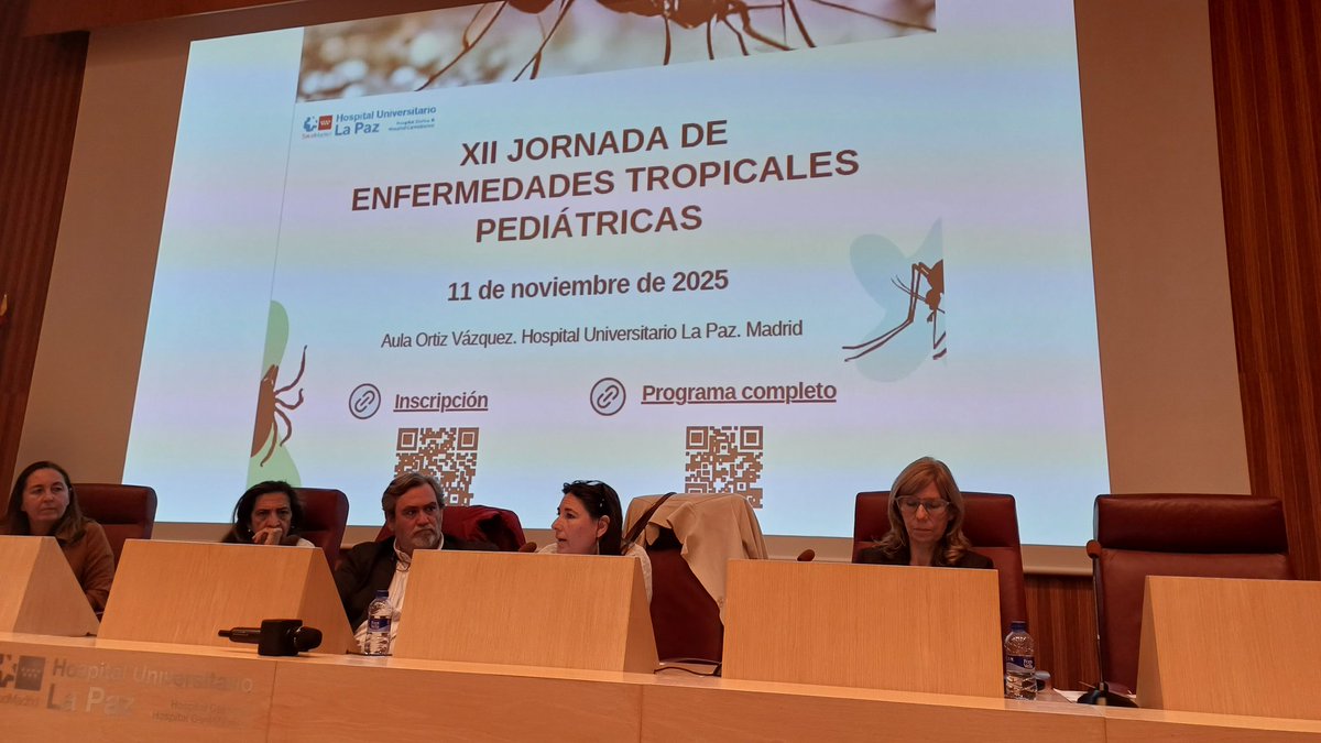 Excelente mesa de adopción internacional en nuestro XII curso de Enfermedades Tropicales Pediátricas en el Hospital La Paz