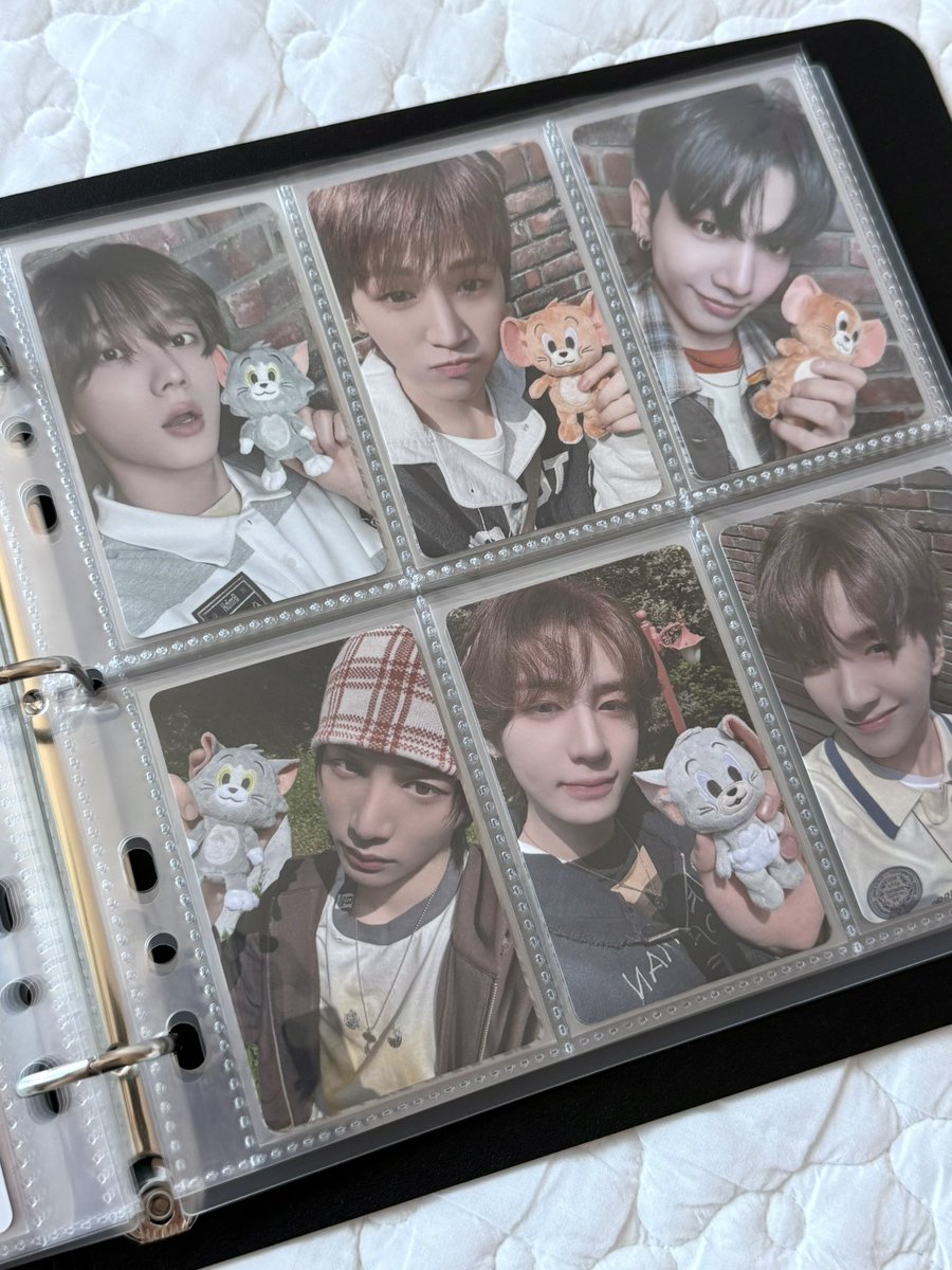 이 포카홀더에 이 포카 넣으면 짱 예쁘겠다..