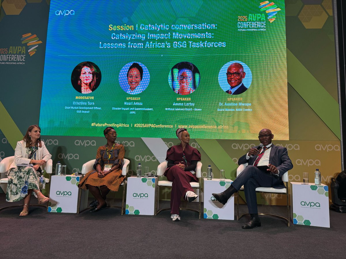 GSGImpact's tweet photo. The session, co-hosted by #GSGImpact &amp; @_avpa_ , explored how national platforms are shaping the infrastructure for #impactinvesting through policy reform, #blendedfinance, &amp; measurement innovation. (2/4) https://t.co/poCWo9HWTj