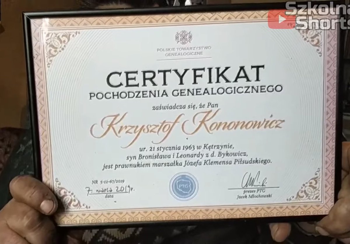 Przy tak ważnym dla nas jako Polaków Świecie nie zapominajmy o tym kto był czyim potomkiem. 😏