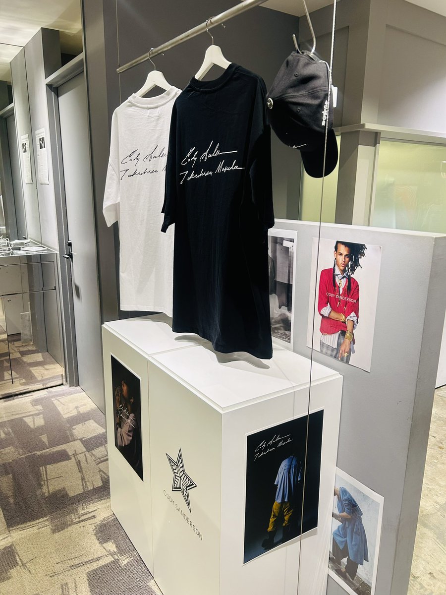 増田貴久×CODY SANDERSON が販売されてる阪急メンズ東京へ仕事終わりに