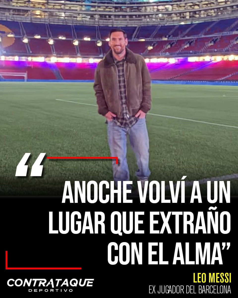 🔥 ¿Se acerca el homenaje a Messi?

Tras la visita de Leo Messi al Camp Nou y su emotivo mensaje, los rumores crecen: ¿podría volver para su homenaje oficial?

acortar.link/O5JuUi

#Messi #Barcelona #ViscaBarça