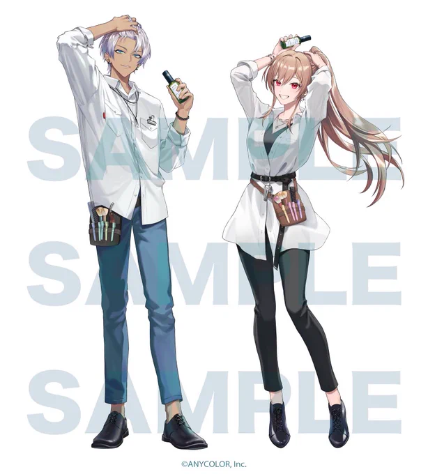 にじさんじ×プロスタイルのコラボにて、イブラヒムさん、フレン・E・ルスタリオさんのビジュアルを担当させていただきました。よろしくお願いいたします。 ▼詳細はこちら