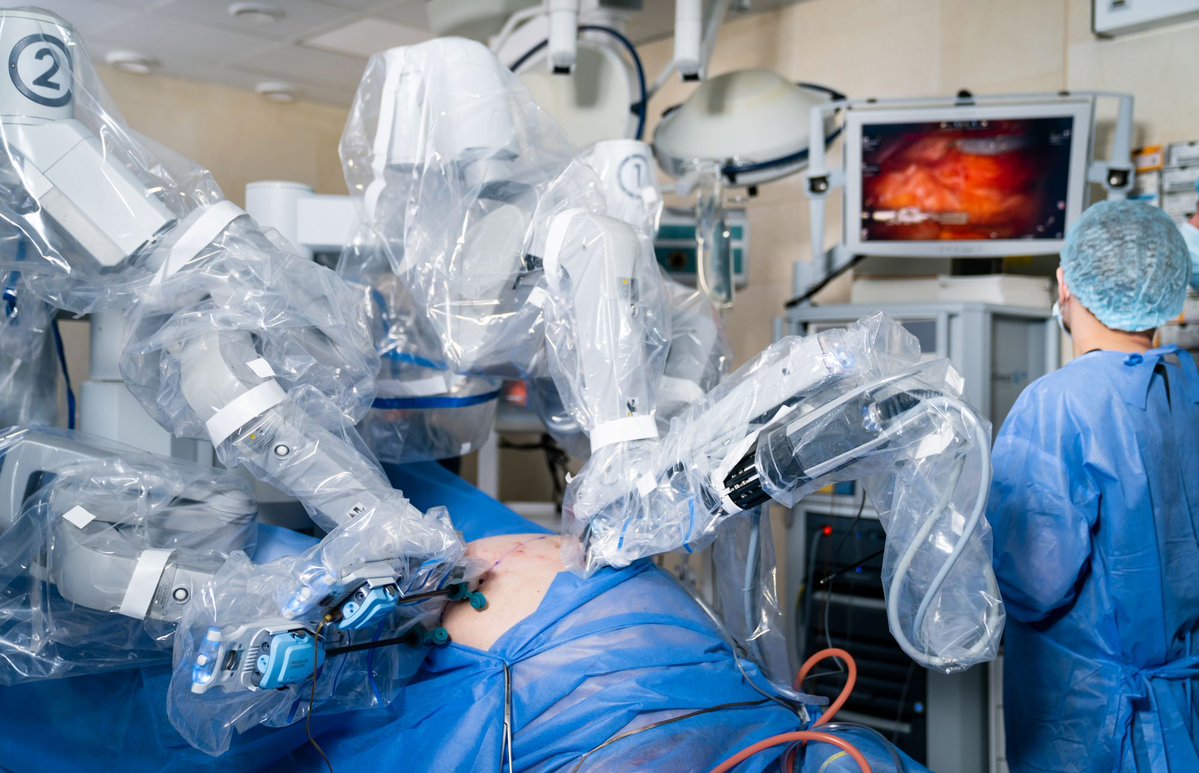Would you trust a robot to operate on you? NHS plans to increase procedures involving robots. maxon R&amp;D teams are involved in developing surgical robot drive systems. Would you feel confident being treated with robotic assistance in surgery? #medtech #robotics #surgery #nhs