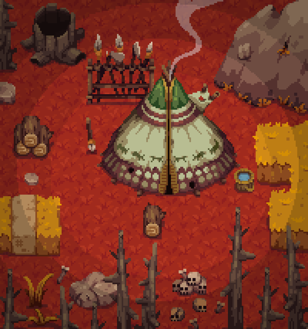 some assets of game mockup #pixelart