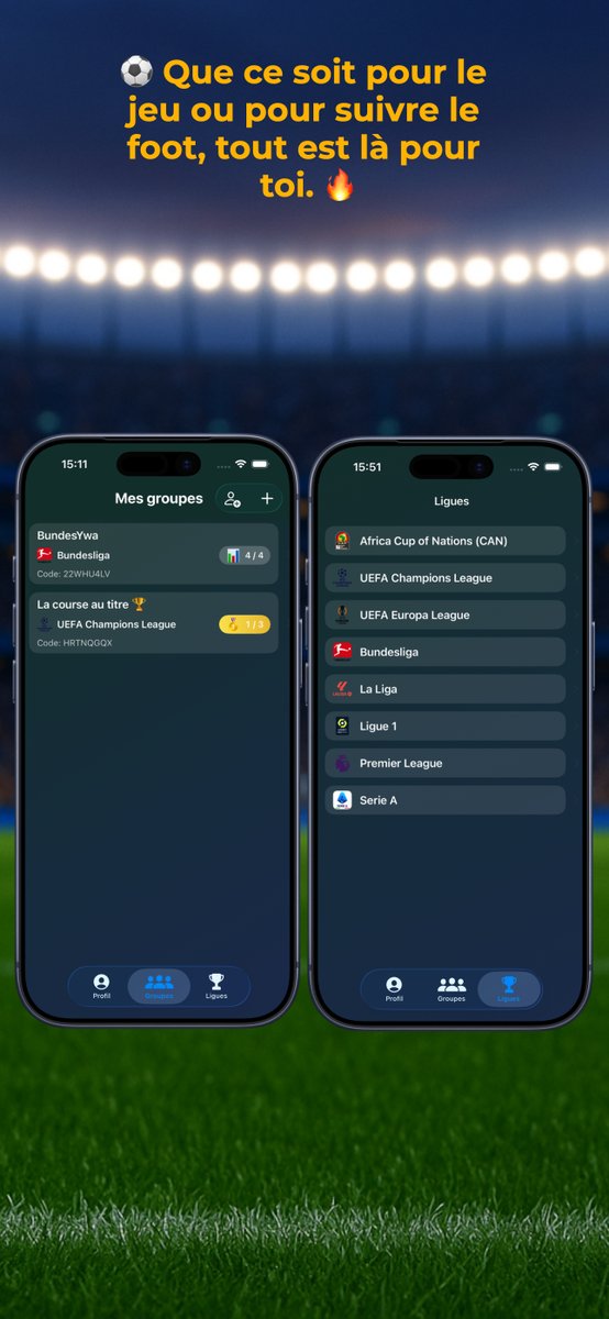 GoFootballProno's tweet photo. Résultats live, stats, classements, pronos entre amis et alertes club favori :
tout le foot est dans GoFootProno 📲
#football  #ChampionsLeague #Pronostics #AppiOS #GoFootballProno https://t.co/qkPjS2qJqv