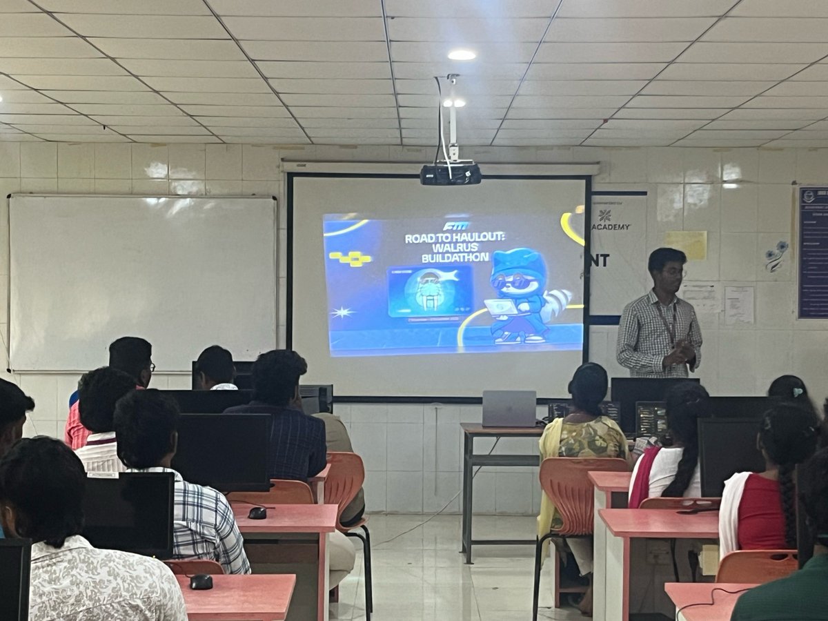 firstmovers_'s tweet image. Hundreds of folks got their first hands-on experience building cool stuff on Sui &amp;amp; Walrus. 

s/o to @rahulkathuriaaa @ashwin_dev0x @krnkiran22 for making this happen.