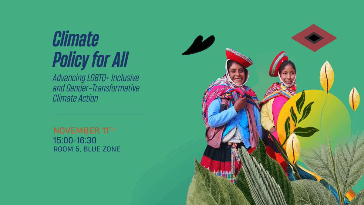 I will be speaking at the Climate Policy for all event today at 3pm here in Belem, Brazil. Room 5 Blue Zone. 

Priority is uplifting women voices  on the frontlines of the climate crisis. Sharing stories from the community. 
See you there. 

Event organised by <a href="/GAGGA_Alliance/">GAGGA</a>