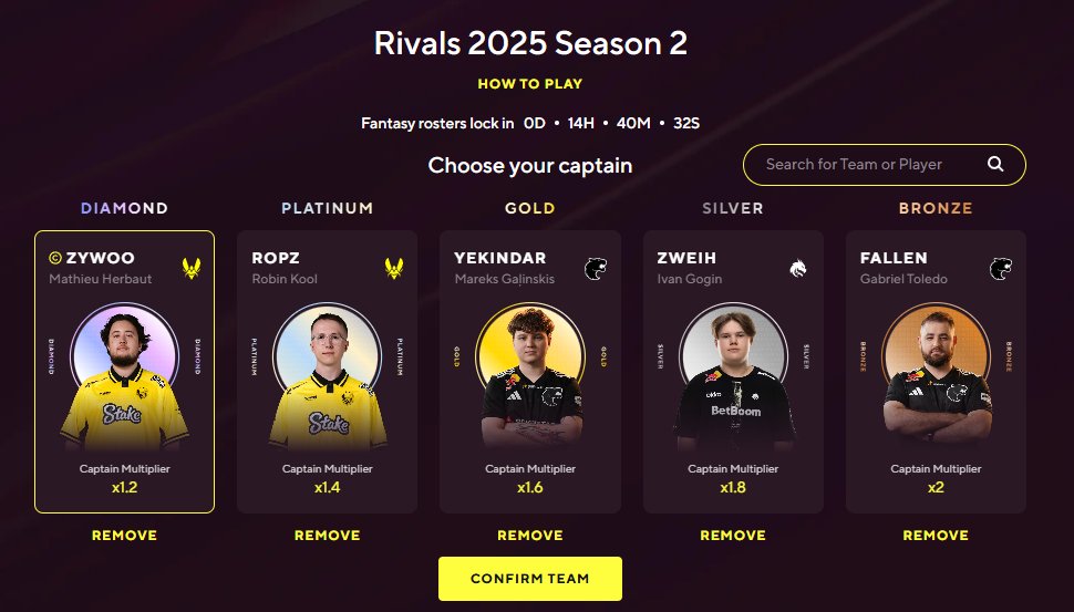 TeamVitalityCS's tweet image. Only S-tier trophy winners