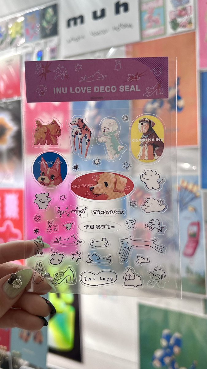 【デザフェス62goods】
・とうめいデコシール2

#デザフェス 
#デザフェス62 