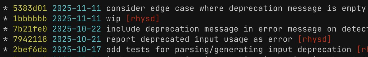 良い commit sha が出たb
