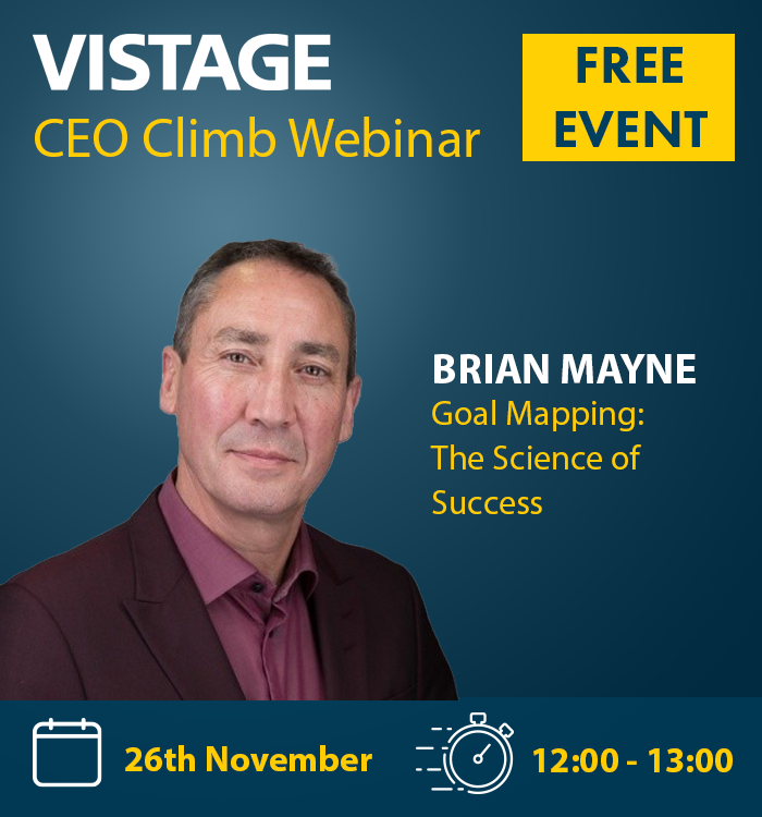 VistageUK's tweet photo. In a rapidly changing business world, innovation is essential, but how do you cultivate it in your people?

Join Vistage Speaker Brian Mayne, creator of the Goal Mapping system, to learn how to develop the mindset that drives growth and lasting success. https://t.co/EpVdpCOt9z https://t.co/BSAiIdOiCr