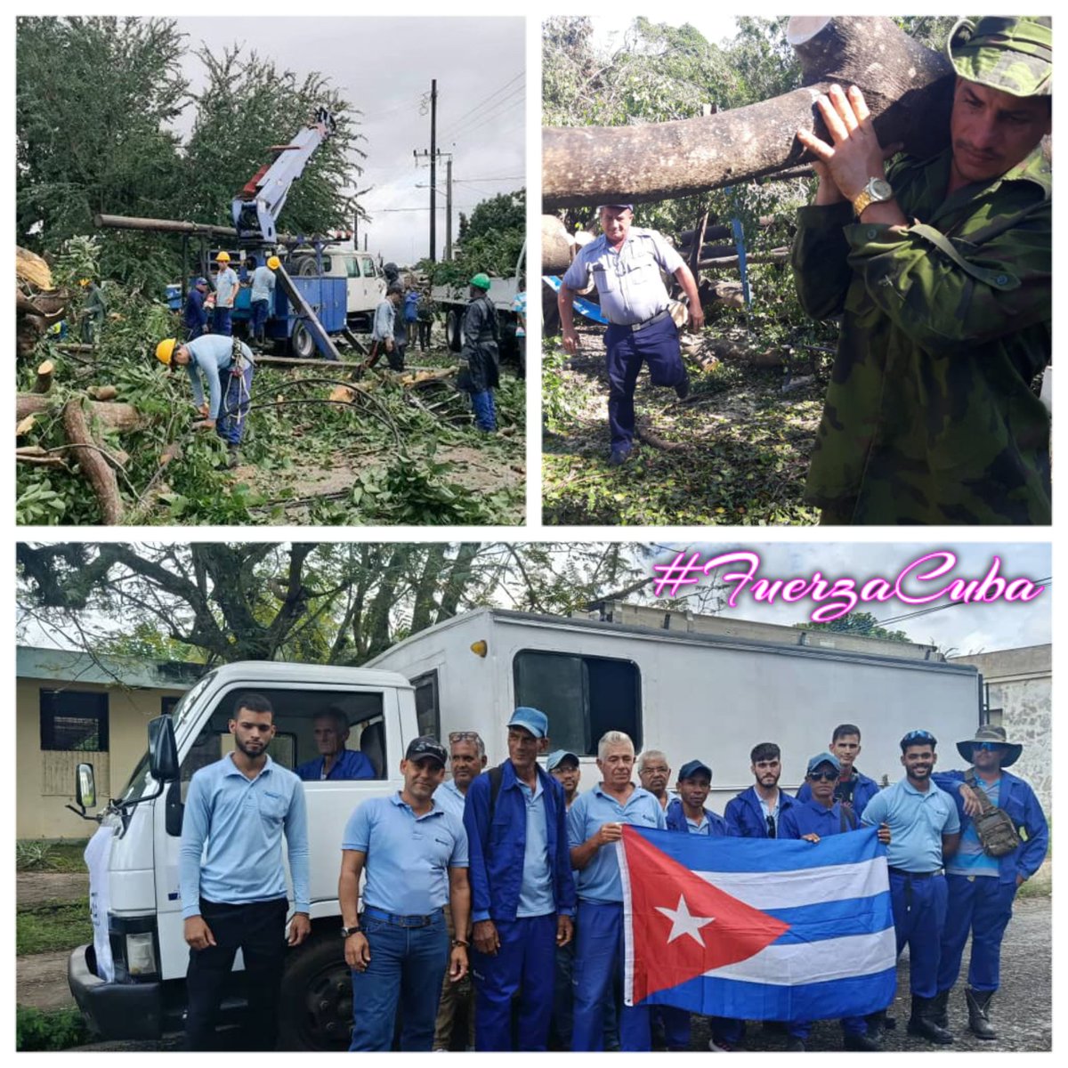 #DestacamentoDeRefuerzo//✍️"Lo que sí puedo asegurarles es que este pueblo es fuerte, porque ha luchado y ha vencido y sabe el valor de la victoria..."
Che

Y lo somos; y seguiremos siendo un pueblo fuerte y sobre todo UNIDO. Y seguiremos VENCIENDO.

#FuerzaCuba
#CheVive