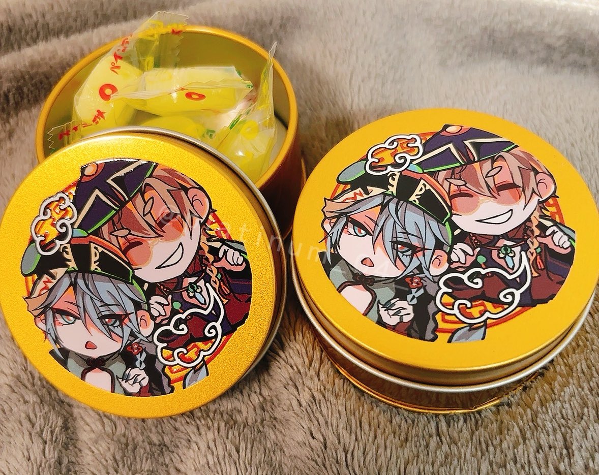 イベント頒布予定のぬ🦀エイエドちゃん缶ケースが届きました🙌

飴ちゃんは食品なのでつかないけどぷっくり印刷の缶ケース可愛く出来たのでお手に取って頂けると嬉しいです🥹

 #sugars_plus