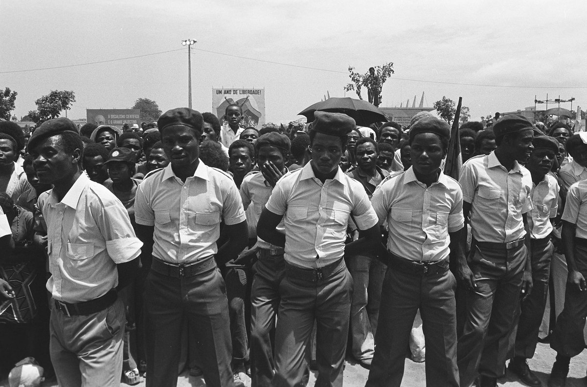 On this day in 1975, Angola gained independence from Portugal after a long, armed struggle for liberation. 

Happy Independence Day to Angola!