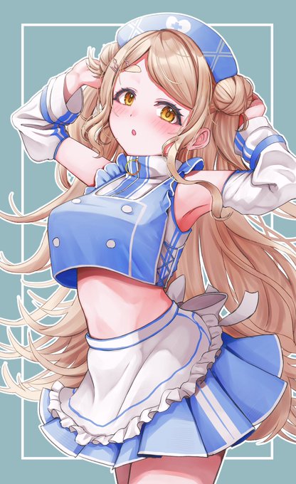 流行りを取り入れていくスタイル🐹
これやってからbefore見るとめちゃ彩度低く感じてびっくりする…… 