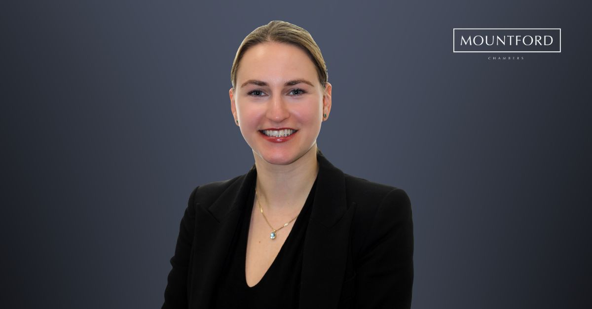 mountforduk's tweet image. Mountford Chambers is pleased to announce that Zabeta Kavalieros has joined Chambers.

Prior to joining Mountford, Zabeta spent a number of years working as a Paralegal and later an in-house Barrister for a Criminal Defence firm, gaining extensive experience across a range of…