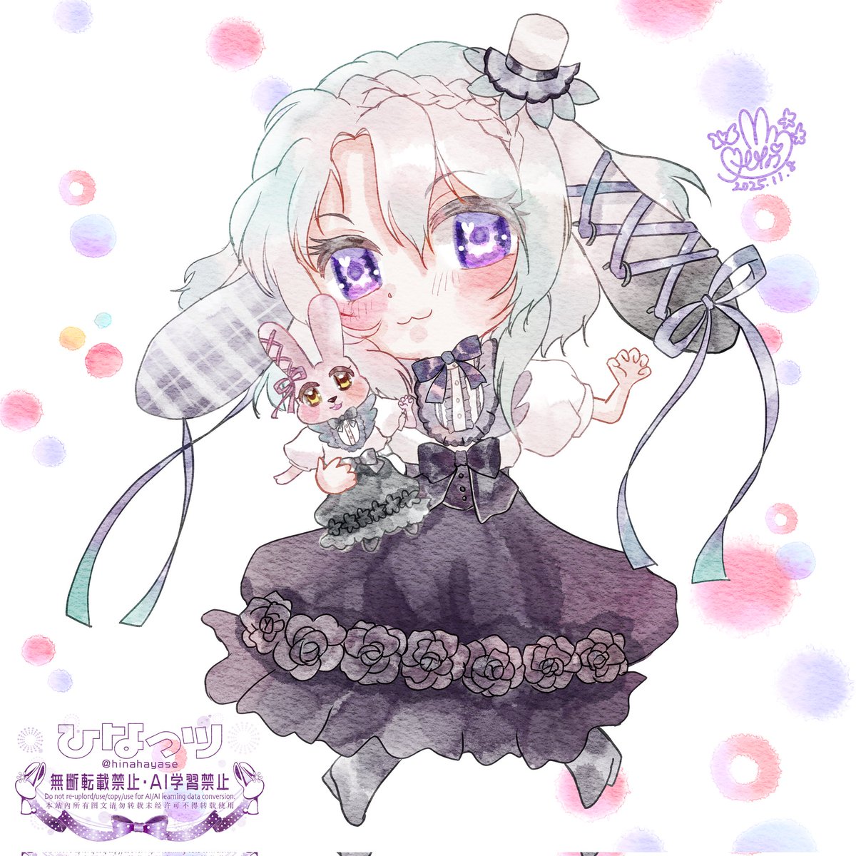 ひなっツのちびキャラ
タイプいろいろ🌈
どのタイプのちびキャラがお好きですか?
2.5頭身水彩塗り・通常塗り
2頭身水彩塗り・通常塗り
手足が細いタイプに
むっちりタイプとバラエティ
豊かに取り揃えております(笑)
#ミニキャラ #SDキャラ
#ちびキャラ 