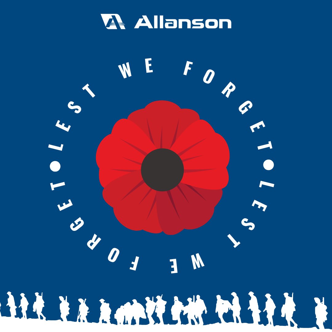 ALLANSON_INT's tweet photo. On this Remembrance Day, we pause to reflect on the courage, sacrifice, and resilience of all who have served our nation. Their strength and dedication remind us of the true cost of freedom and the enduring power of unity and peace.

#RemembranceDay #CanadaRemembers https://t.co/lUWL1FokvO