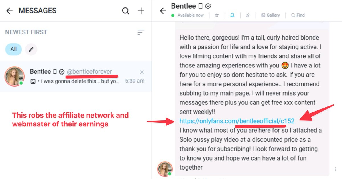 bannedmodels's tweet photo. Bentlee Forever, @iambentlee, bentleeofficial, bentleebabee, and the agency Charm Collective join affiliate networks to promote one account, but in private messages they redirect fans to subscribe to another!

#bentleeofficial #iambentlee #bentlee https://t.co/oQ5Ey6DfV8