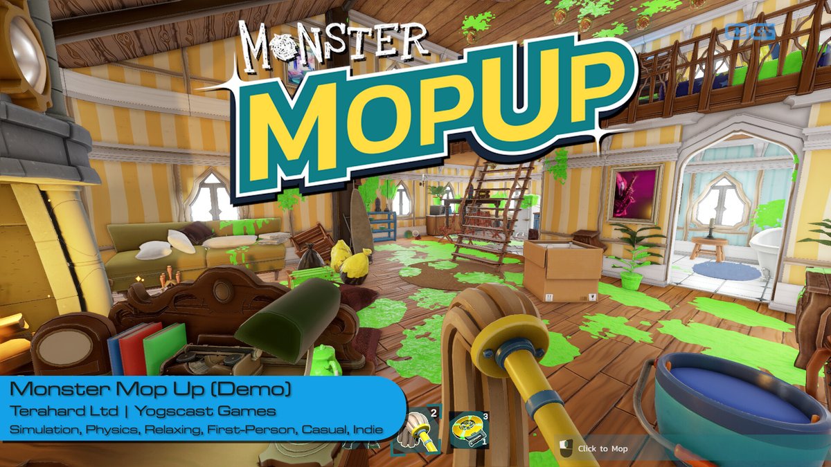 OverageGmngCom's tweet image. OG plays Monster Mop Up (Demo)!
youtube.com/watch?v=QXwzdh…

Like &amp;amp; Sub!

@terahardstudios
@YogscastGames

#MonsterMopUp #CozyGaming #SimulationGame #WholesomeGames #IndieGameTrends #IndieWatch #IndieDev #GameDev #IndieGameDev #IndieGame #IndieGames #Gameplay #LetsPlay #Gaming