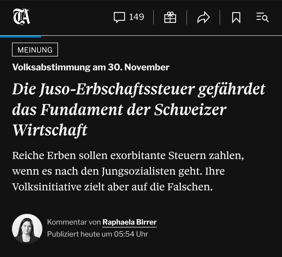 Wieder mal was gelernt. Nicht die Millionen Arbeitstätigen und die Care-Arbeit (inkl. Konsum) bildet das Fundament der Wirtschaft, sondern die Superreichen 👍