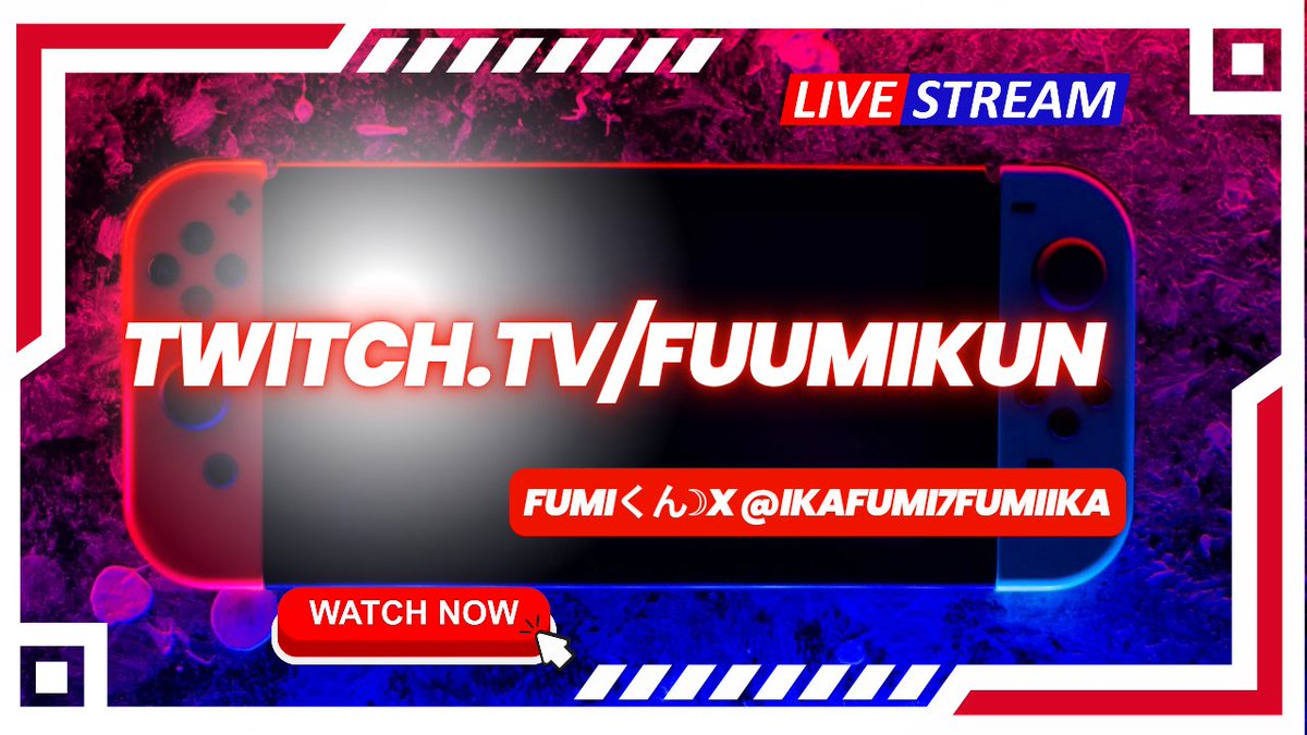 FUMIくん今日は早めにゲーム始めたので早めに終わる予定です🫡
アークレイダーズソロBOSS倒しに行きたい😎✨
初見の方もぜひコメントで話しかけてくださいね 😇𝘄𝗲𝗹𝗰𝗼𝗺𝗲✨
#アークレイダーズ
#Twitch配信者