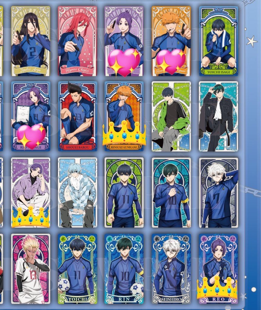 【交換】【譲渡】 ブルーロック　アルカナカード　

譲)画像①

求)画像②👑＞💖or180円＋送料

2枚〜のお取引
後日難波手渡しor郵送

上段→御影との交換もしくは下段同数含めた譲渡のみ
下段含む方優先

お気軽にお声掛けくださいませ🌸