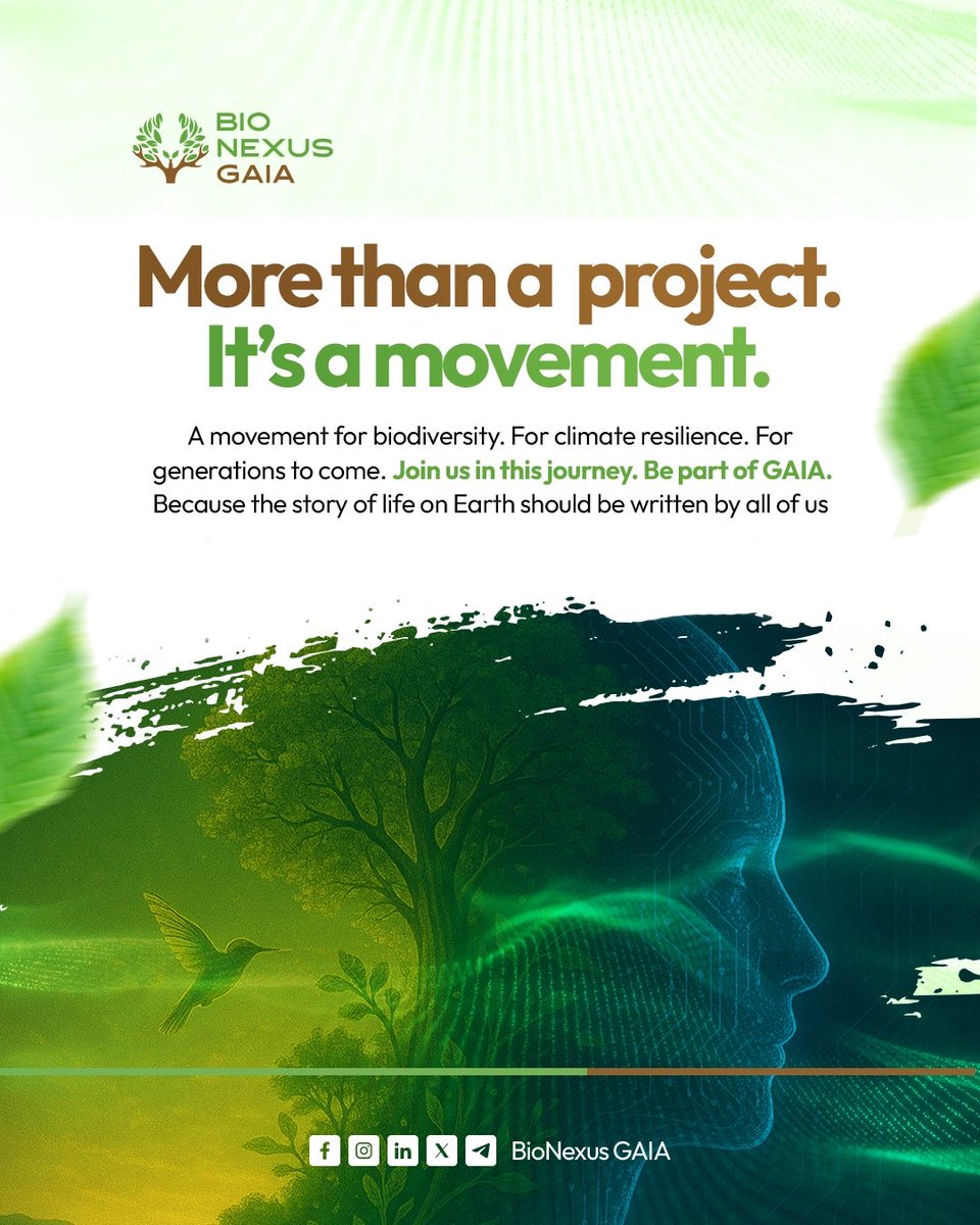 BionexusGAIA's tweet image. What’s the one natural place you’d protect forever? 🌍
Post a photo + tag @BioNexusGaia 💚

 We’ll retweet some of our favorites 

#Biodiversity #NatureTech #ClimateAction #Regeneration