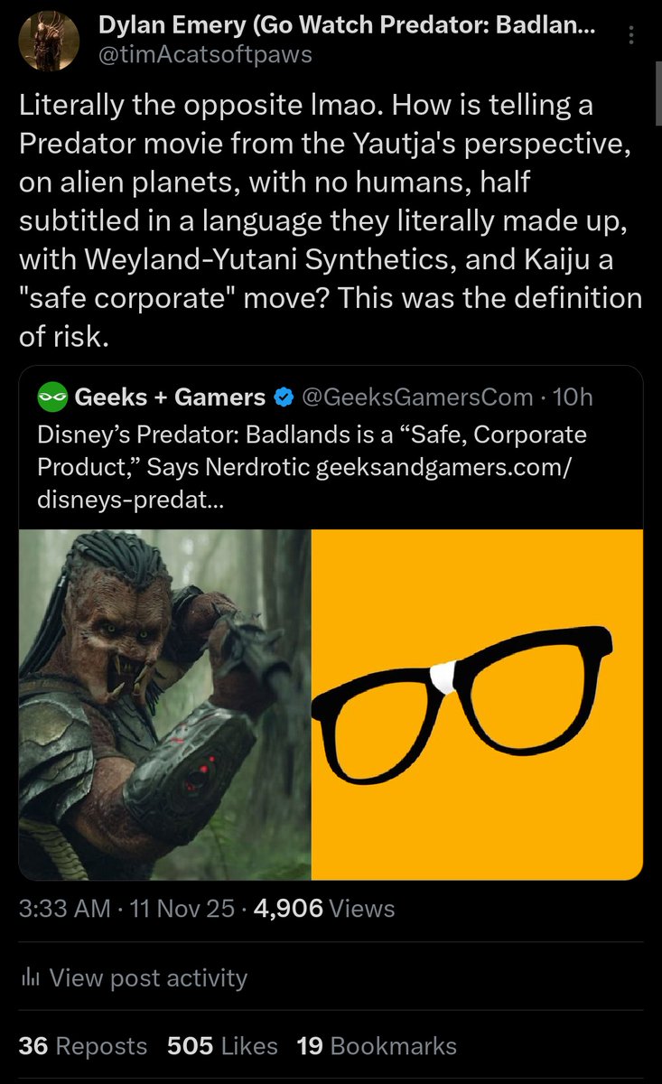 Hey so I ratio'd Geeks + Gamers a second time. Grifters are getting their asses beat in the trenches right now. Gotta get these poser tourists out of the community.