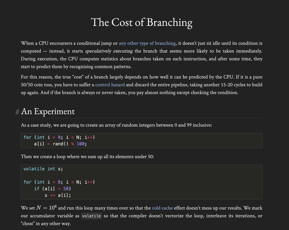 vivekgalatage's tweet image. Always in awe of this fantastic book

en.algorithmica.org/hpc/pipelining…