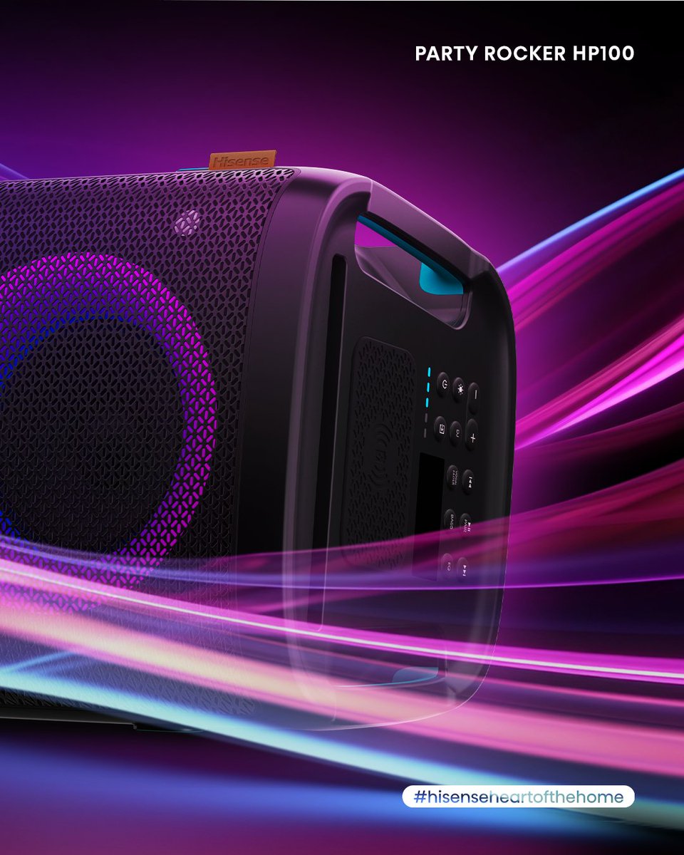 HisenseSA's tweet image. House party or backyard braai, the Hisense HP100 Party Rocker brings the vibe anywhere 🎉
Where’s your ideal party spot? 👇
🛒🌐 bit.ly/45CyH73

#HisenseZA #PartyRocker #GoodVibesOnly #Quality #Tech