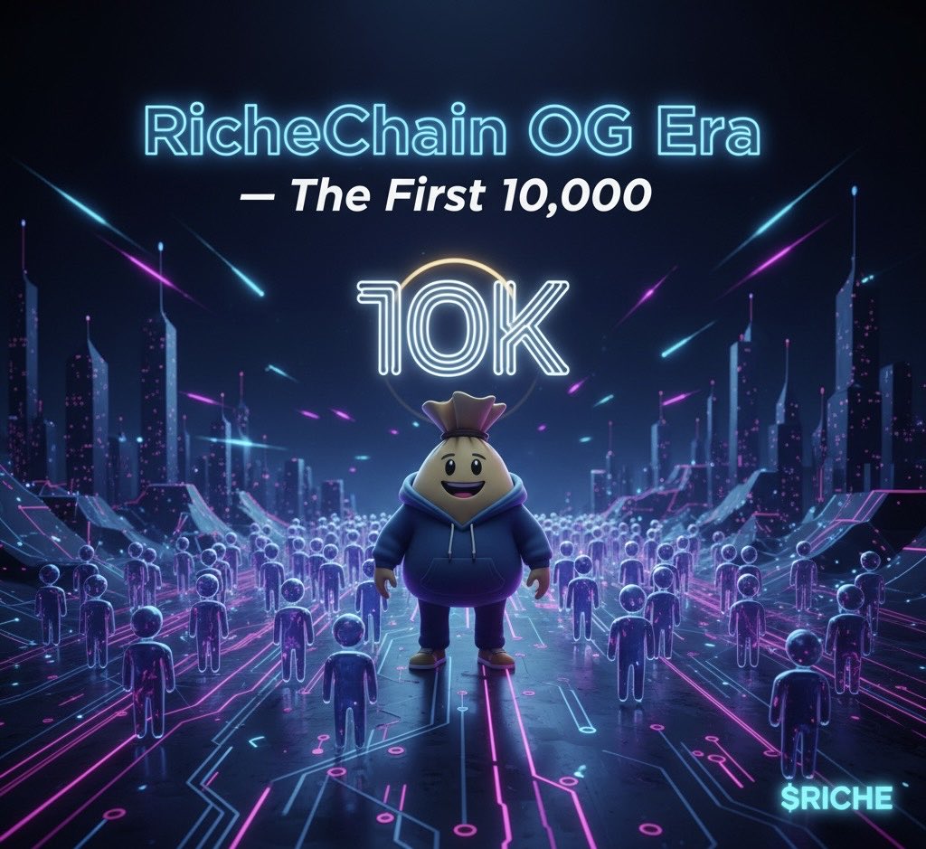 💰 The RicheChain OG Era Has Begun 💰

Are you ready to be part of the first 10,000 pioneers of a Riche Chain ?

RicheChain is opening its gates to early believers who dare to move before the world notices.
Earn your OG Role and secure your place in history.

💠 Why OG Matters: