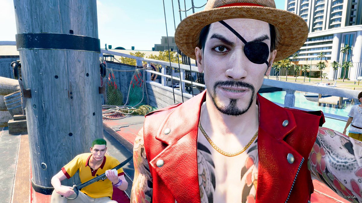 ushizawa's tweet image. 本日動画お休み。
これは海賊王とその右腕