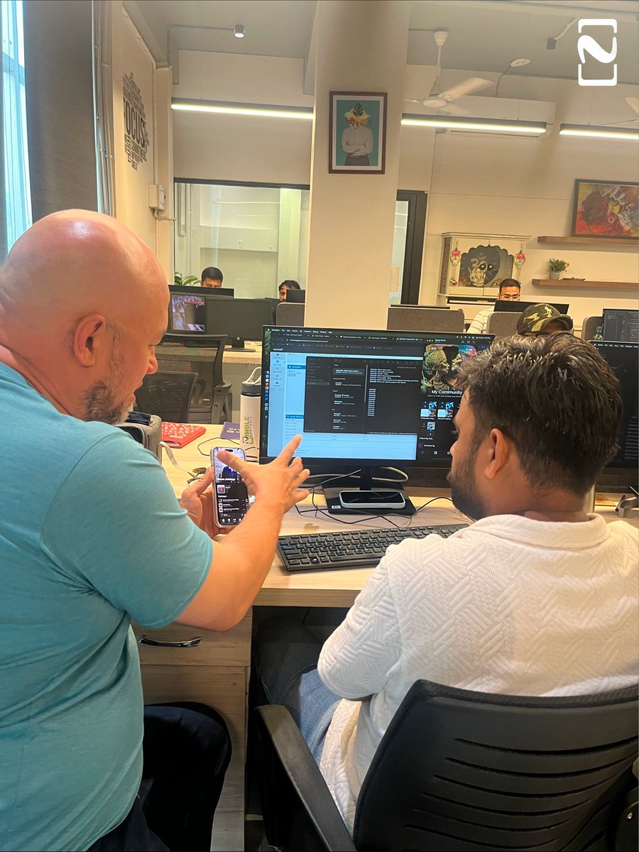 NimbleAppGenie's tweet image. Client visits often bring along a lot of pressure, but not at Nimble AppGenie

From collaborative brainstorming sessions to hands-on discussions and sharing great meals, Mike&apos;s visit to our Jaipur office gave us nothing but the best memories to cherish forever.

#clientvisit