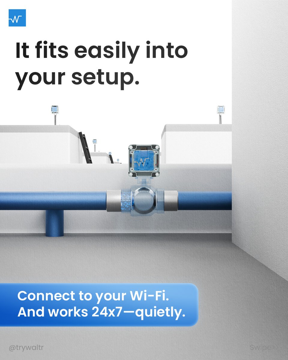 trywaltr's tweet photo. Happy National Education Day!
Learning leads to smarter choices — like replacing manual valves with Waltr V, so you can control water flow anytime, anywhere, right from your fingertips. No more guessing or running up and down the building.

Read more at https://t.co/NVA5A1HLln https://t.co/OAy1E4bY7g