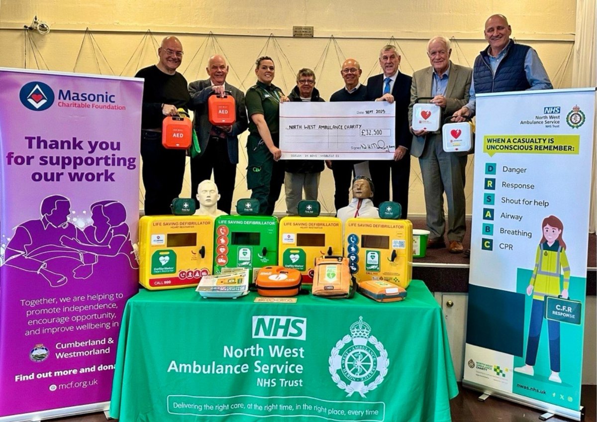 North West Ambulance Charity tweet media