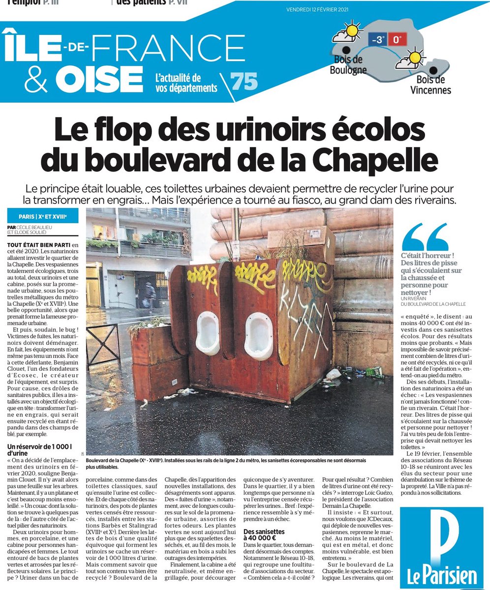 AlexieDelalande's tweet image. Qui se souvient des grandes réussites du Grégoire et de son directeur de campagne Lejoindre 😂 en matière de gestion urbaine…
Coût pour le contribuable : 40000 €, odeur comprise…