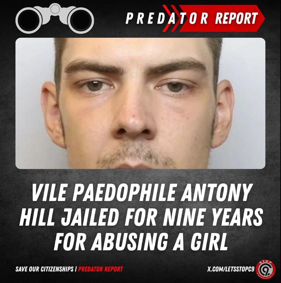 PAEDOPHILE Antony Hill, has also been ordered to sign the sex offenders register for life.

In July last year, the victim, a young girl told her parents that she was sexually assaulted by Hill. 

Cheshire Constabulary made the statement, "The child described how over a number of