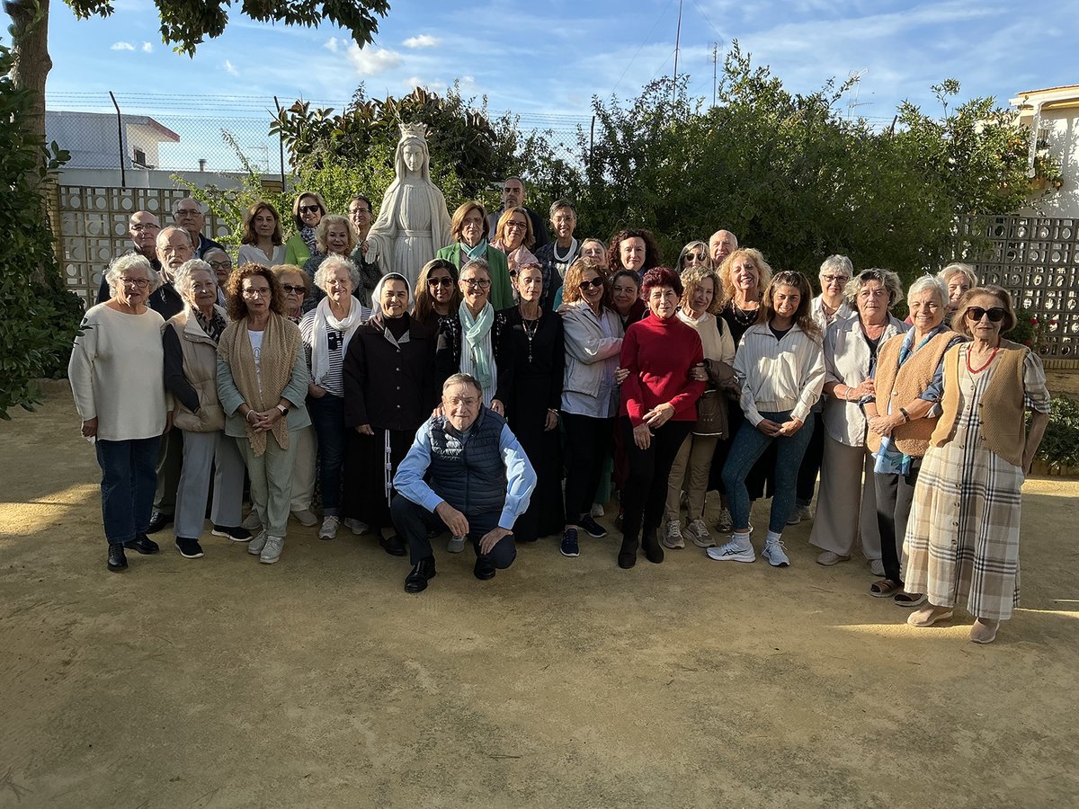 41 personas encontraron a Dios en los cotidiano durante el retiro de la Fraternidad Velad y Orad obispadocadizyceuta.es/2025/11/11/41-…