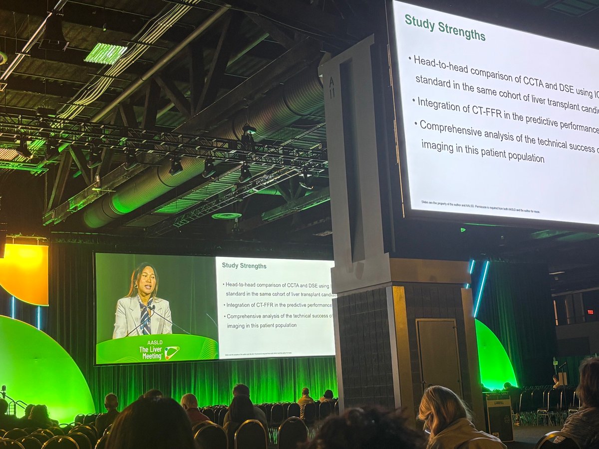 H_Anh_Nguyen's tweet image. First #TLM2025 in the books!
Honored to receive the 2025 Early Career Investigator Award in Clinical/Translational Science &amp;amp; the opportunity to share our work on The Utility of Coronary CT Angiography vs. Dobutamine Stress in Predicting Obstructive CAD in LT eval @AASLDtweets