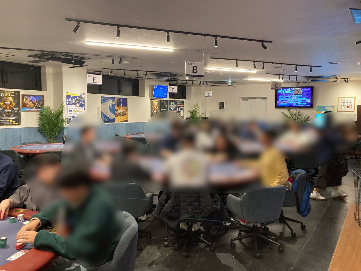 渋谷むさぽ】MUSASHI POKER ROOM on X