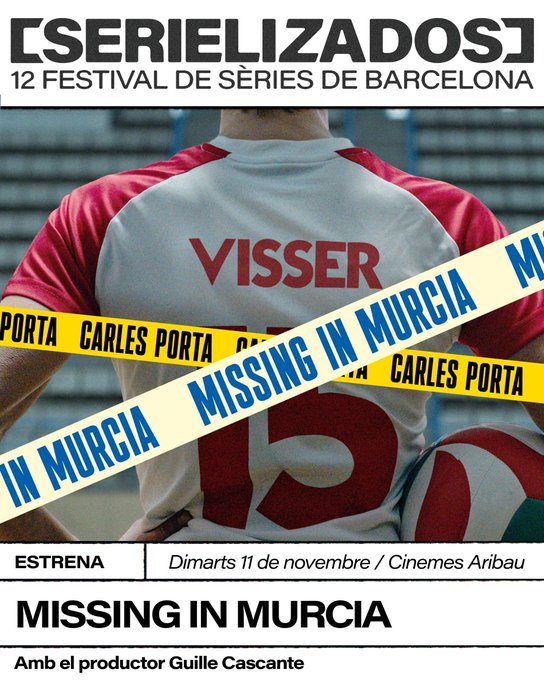 Fans de 'Crims', aquest vespre tenim un pla per vosaltres!

MISSING IN MURCIA (<a href="/MovistarPlus/">Movistar Plus+</a>) és un nou i enigmàtic true crime de <a href="/Carles_Porta/">Carles Porta</a> que estrenarem avui mateix al Serielizados😱

🎟️ Més informació i entrades: serielizados.com/ca/programa/pr…