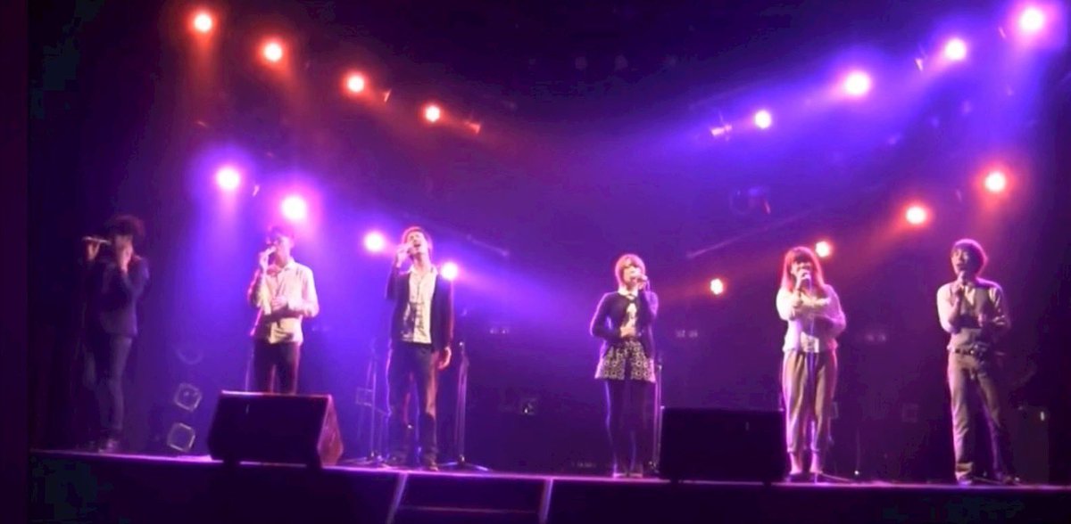 Musegachilive's tweet photo. 【出演バンド紹介】

🌙ナナムジカ🌙

新潟大学MUSEOBOG「ナナムジカ」です。男女6人でJPOPを歌います。活動全盛期から10年以上…またステージに立てることを嬉しく思います。

2013.10.26新潟大学医歯学祭
♪あなたと／絢香×コブクロ

#ガチライブ2025
#アカペラサークル
#アカペラライブ https://t.co/wioM2ye65b