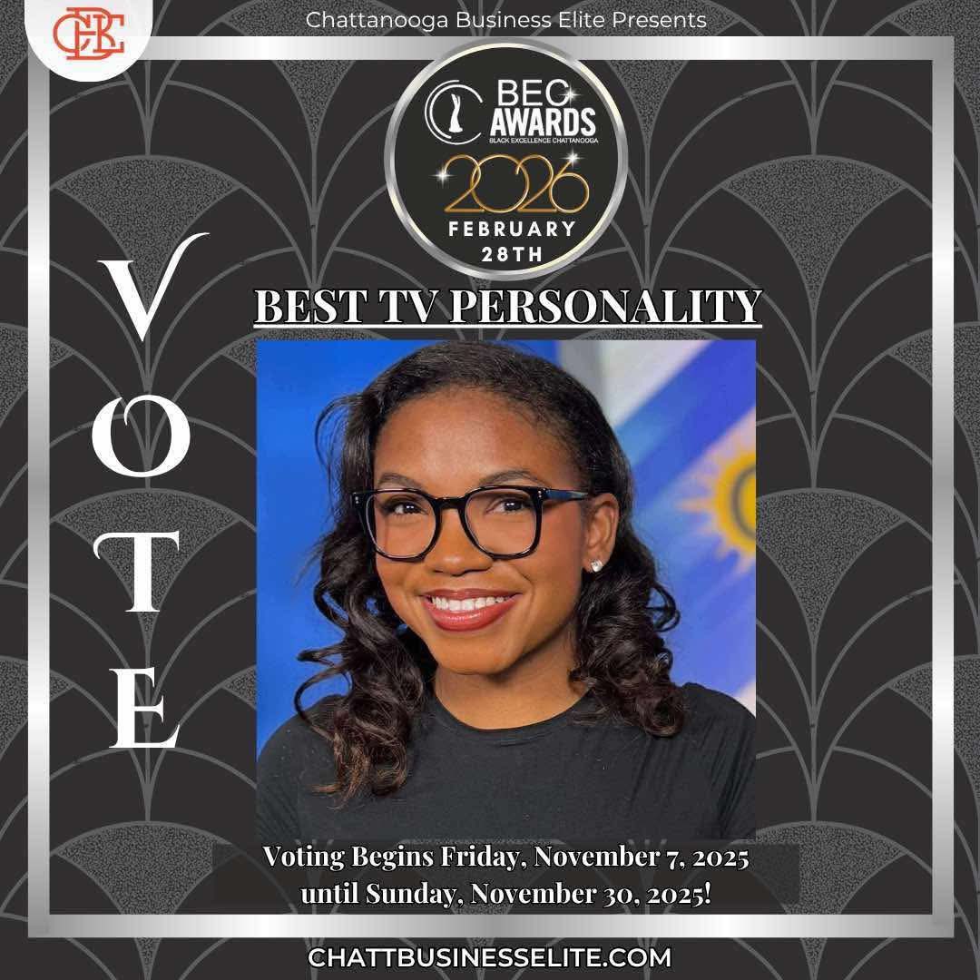 FallonHWTVC's tweet image. Exciting news!
I’ve been nominated for Best TV Media Personality for the 2026 Black Excellence Chattanooga Awards, presented by Chattanooga Business Elite! 
It’s a privilege to serve and connect with you through the work I love. 
How to vote: 
surveymonkey.com/r/TY53ZS6