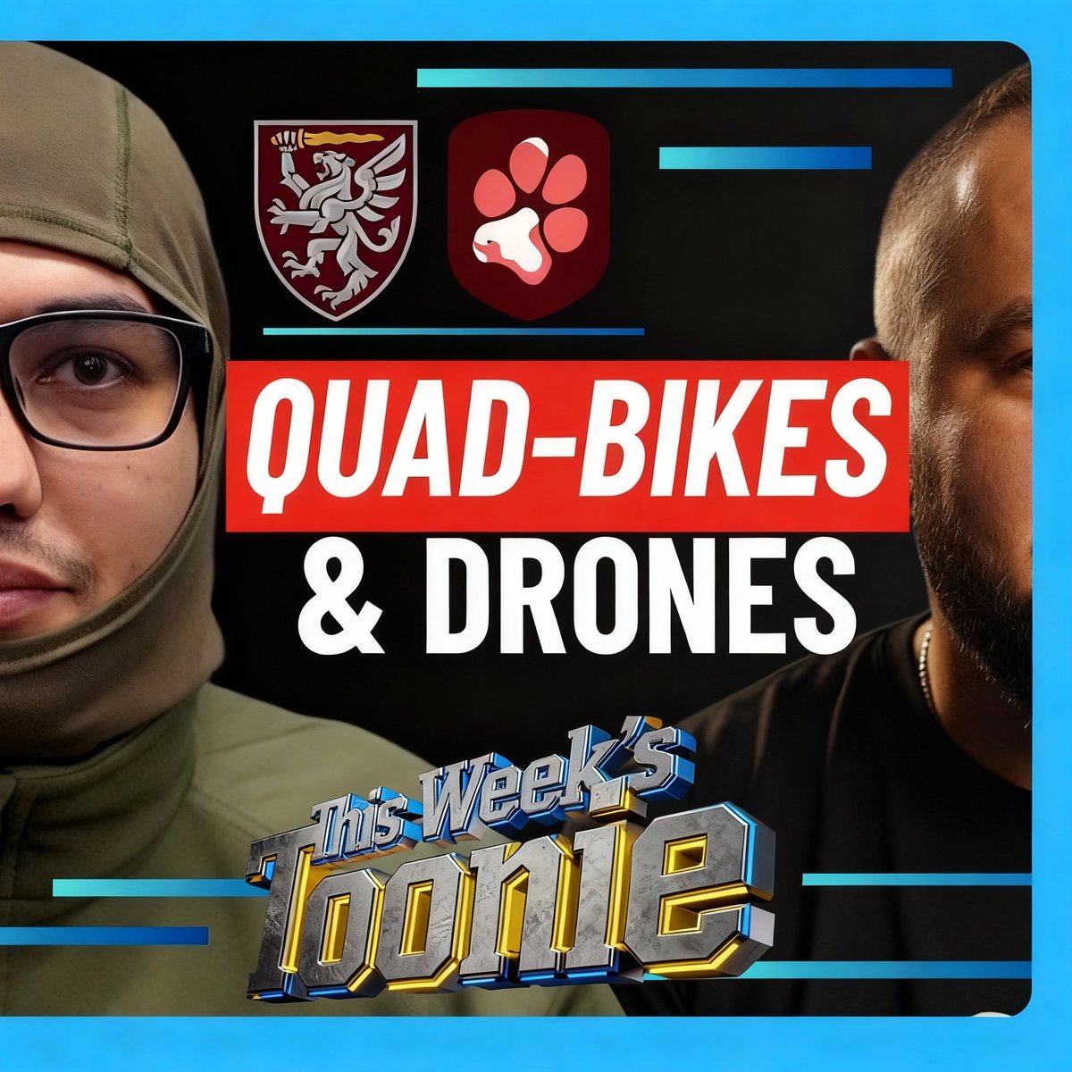 🚨 This Week'sToonie #8 is here — and it’s all about action, impact, and heart. 

This week, we’re teaming up with the incredible folks at Dzyga’s Pawto raise funds for a quad bike for the 1st Battalion of the 80th Air Assault Brigade — a unit that’s pushing forward on the front