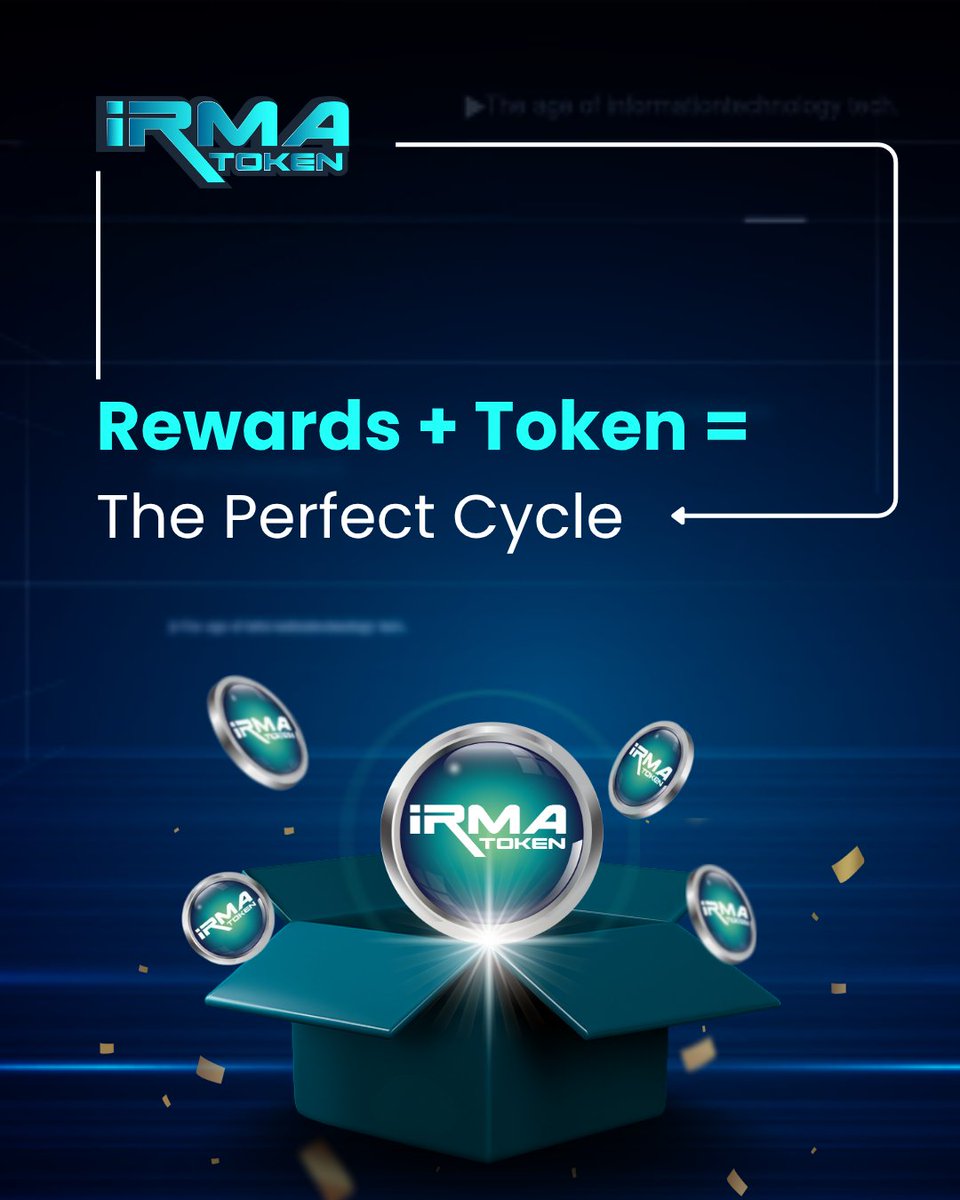 irmatokenai's tweet image. Rewards + Token = The Perfect Cycle

At the core of IRMA lies a self-sustaining ecosystem, where every action strengthens the next.

Let’s explore how it all connects 🧵👇

#IRMAToken #CryptoCommunity #BlockchainUtility