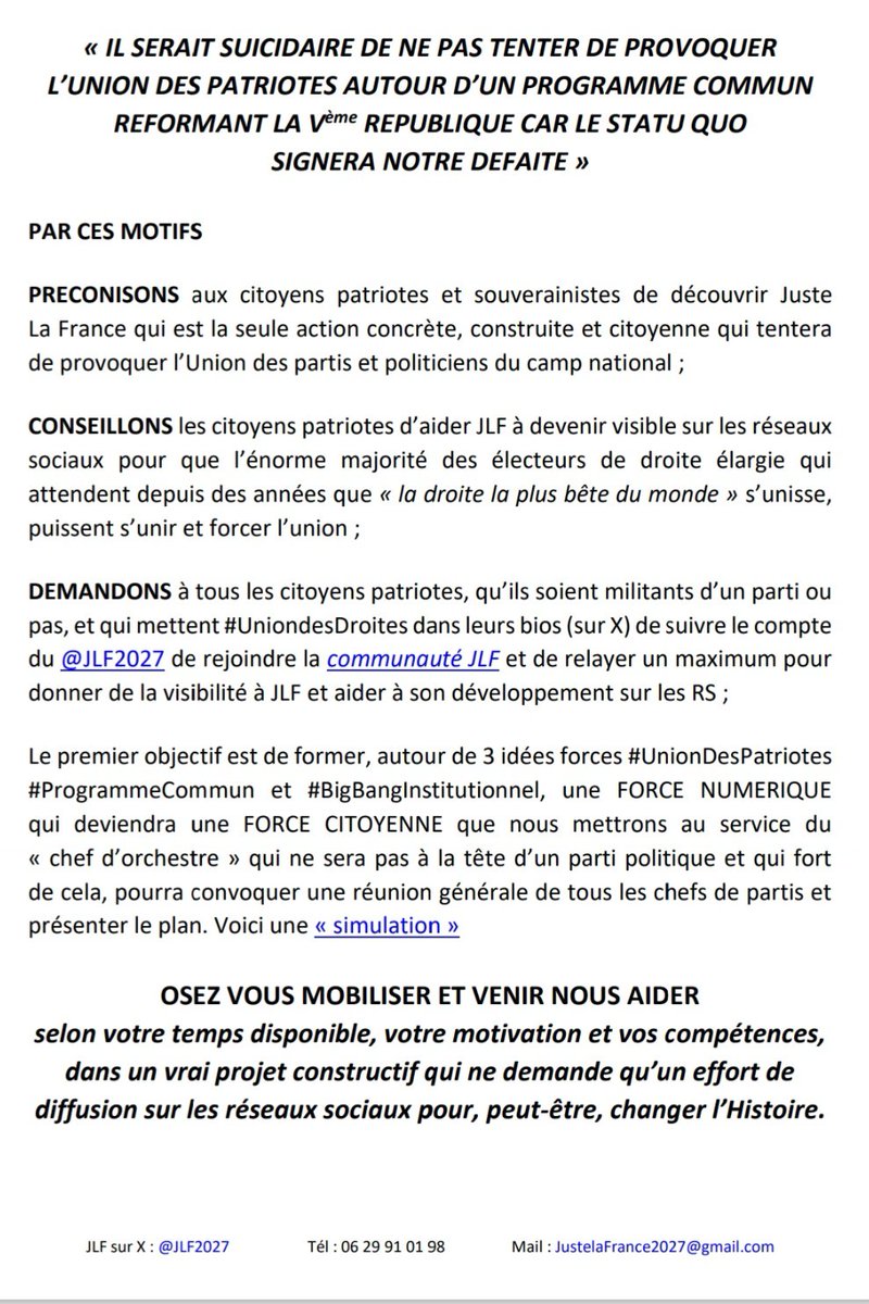Walter_Boujenah's tweet photo. #THREAD 2/8 #PlanJLF
⬇️
https://t.co/SLQ6Rh4HnW
POSTULATS, CONSTATS et PRECONISATIONS https://t.co/vzFAAXIlLQ