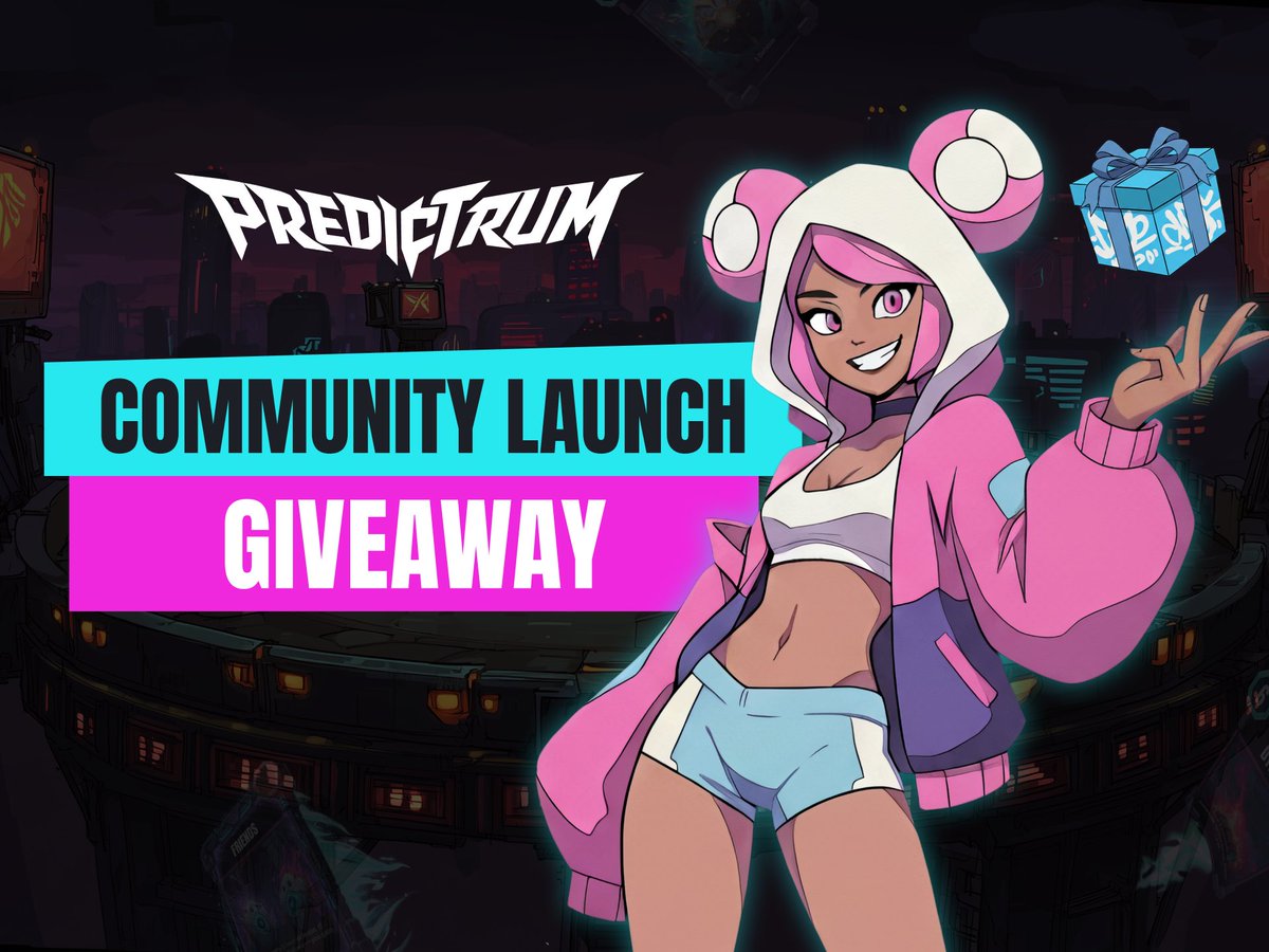 🧧 $300 community launch giveaway 🧧 

to celebrate the opening of the arena, we’re dropping a $300 prize pool giveaway

• follow <a href="/predictrumarena/">Predictrum</a> and <a href="/deshgrp/">DESH.Group</a> + retweet this post 
• join the discord community (link in bio)  

winners announced in 4 days