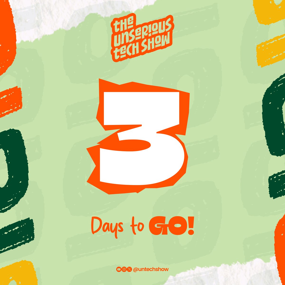 It's 3 days to the D day

And over the next days, we would reveal each of the participants in our first episode

Turn on the notifications here so you don't miss out on the conversation, 5pm WAT youtube.com/watch?v=O2QwEb…